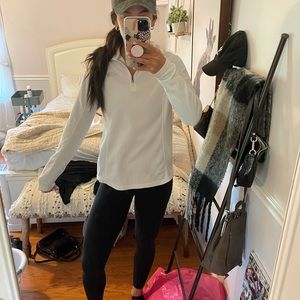 North face fleece quarter zip